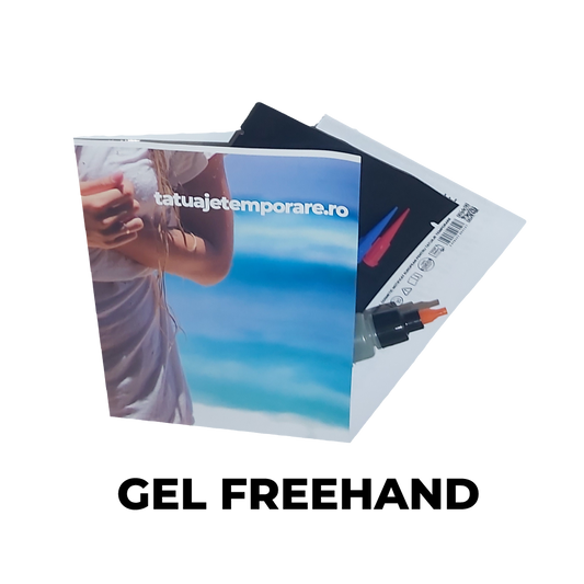 Tatuaje temporare Jagua gel 10 ml freehand set complet