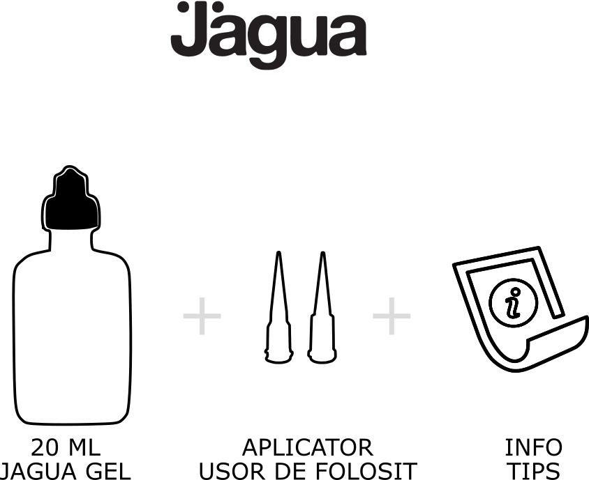 Tatuaje temporare Jagua gel 20 ml freehand set complet